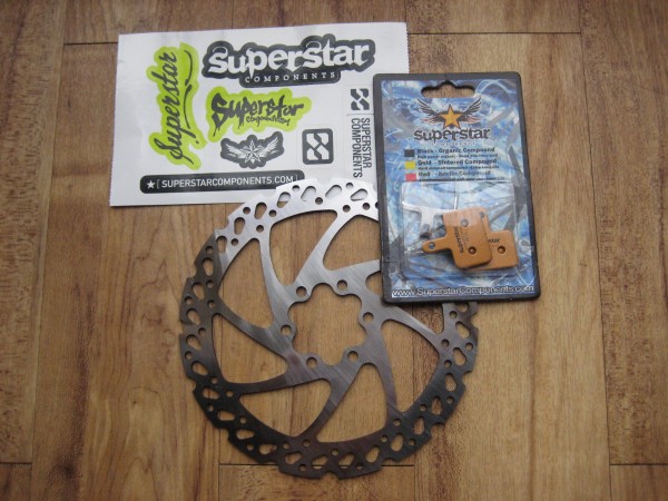 Superstar Sintered Pads and Vibe Rotor