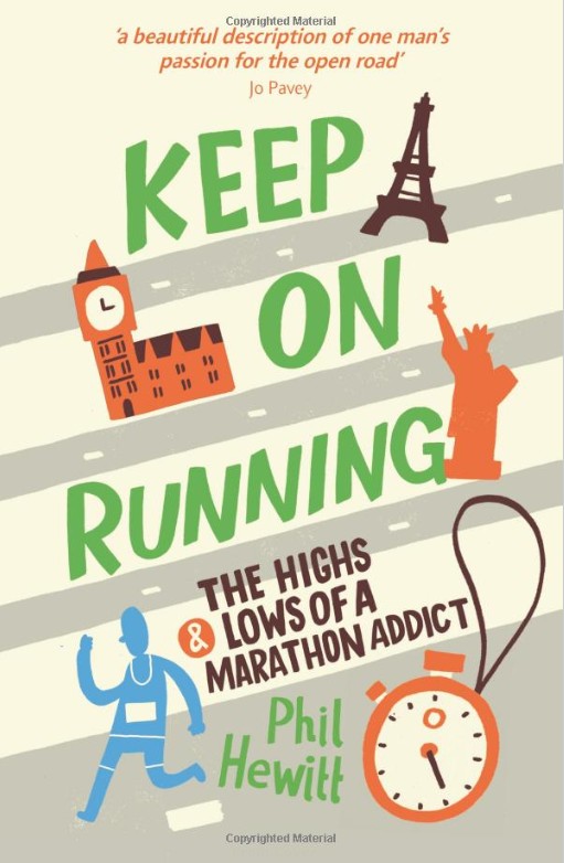 Keep On Running Phil Hewitt Book Cover