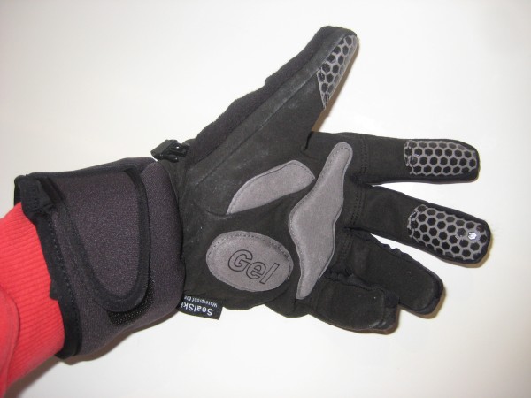 SealSkinz winter cycle gloves gel palm