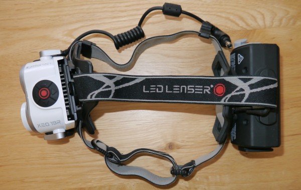 LED Lenser XEO19R head strap