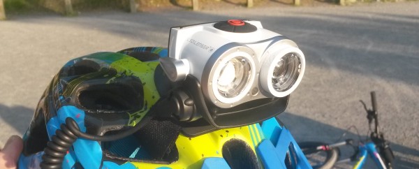 LED Lenser XEO19R helmet pic